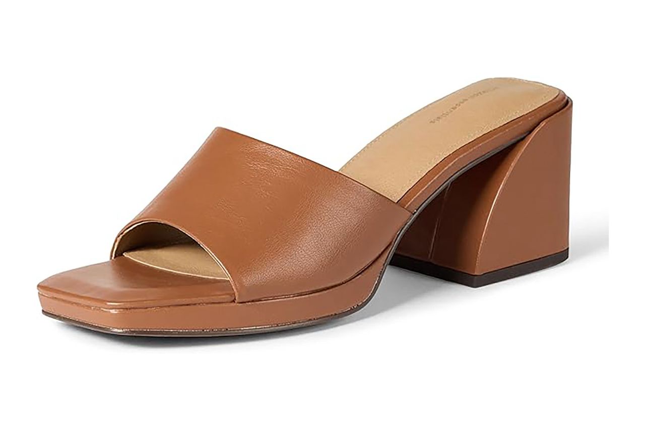 amazon essentials womens platform mule sandals Credit: Amazon