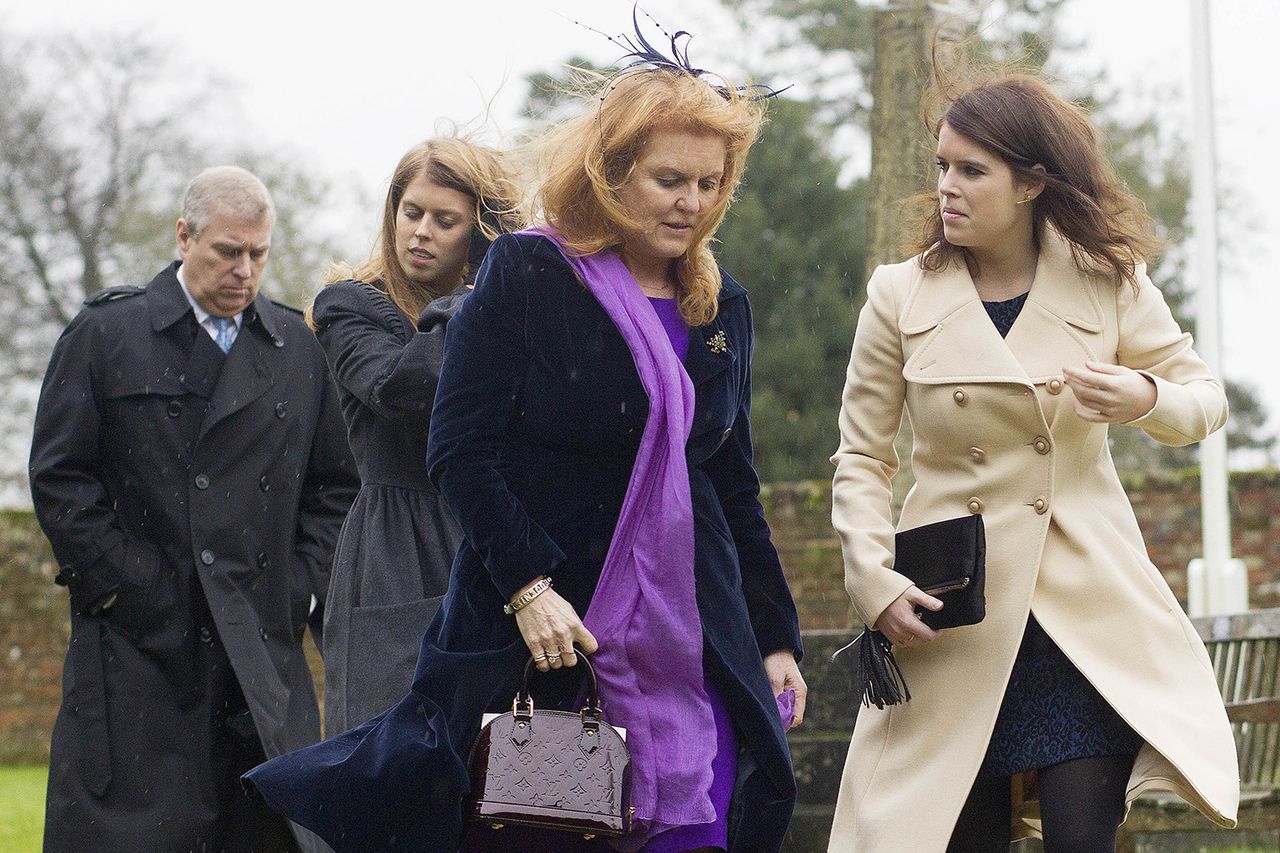 Ex-Prince Andrew, Princess Beatrice, Sarah Ferguson and Princess Eugenie in 2012Credit: David Hartley/Shutterstock