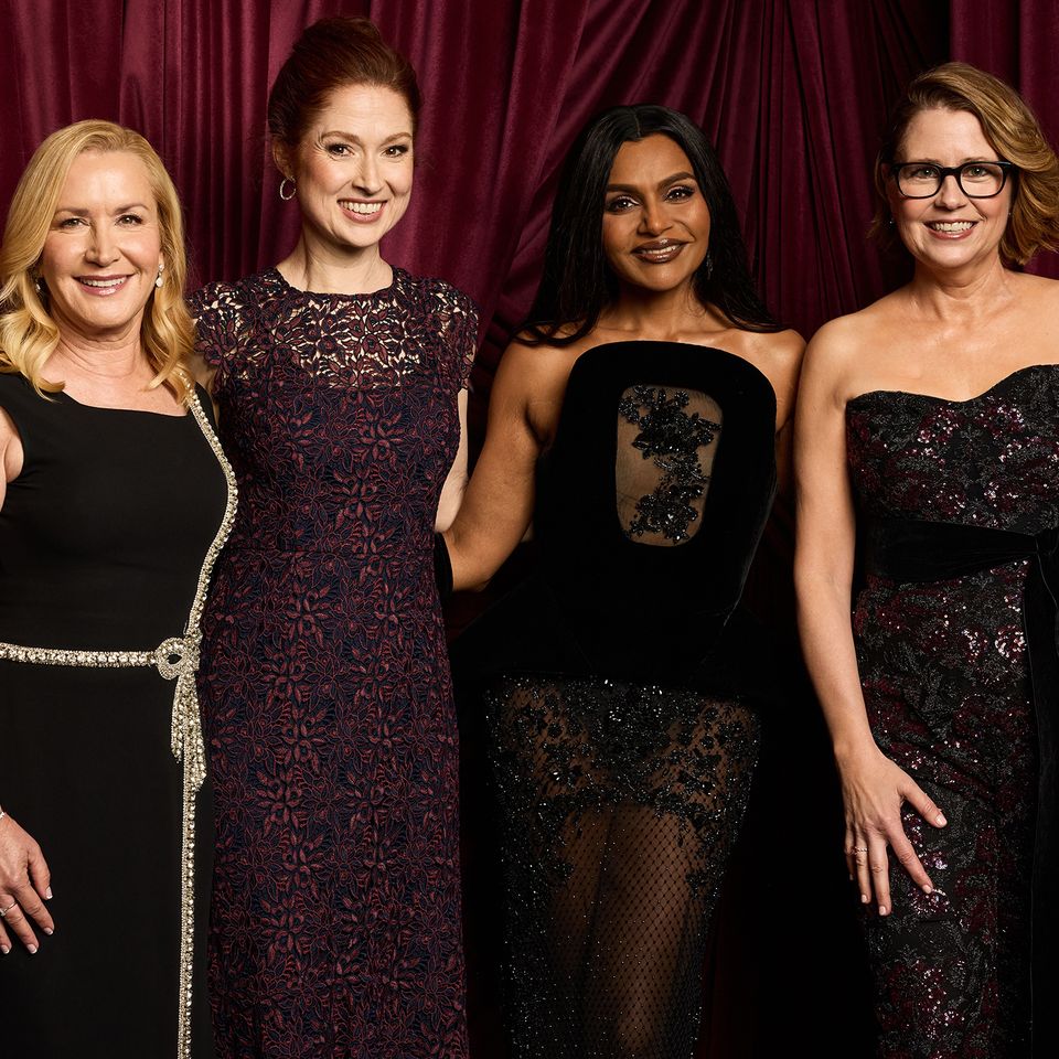 Angela Kinsey, Ellie Kemper, Mindy Kaling and Jenna Fischer 32nd Annual Actor Awards Angela Kinsey, Ellie Kemper, Mindy Kaling and Jenna FischerCredit: Matt Sayles/Shutterstock