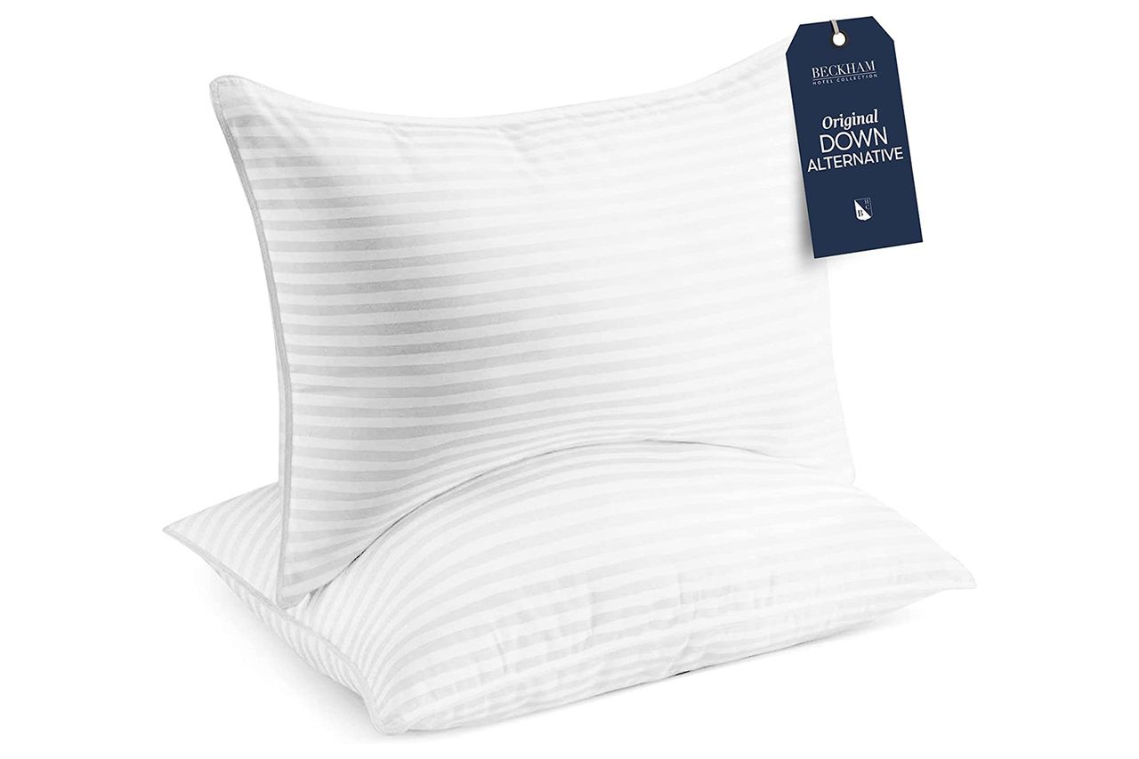 Amazon Prime Day Beckham Hotel Collection Bed Pillows Credit: Amazon