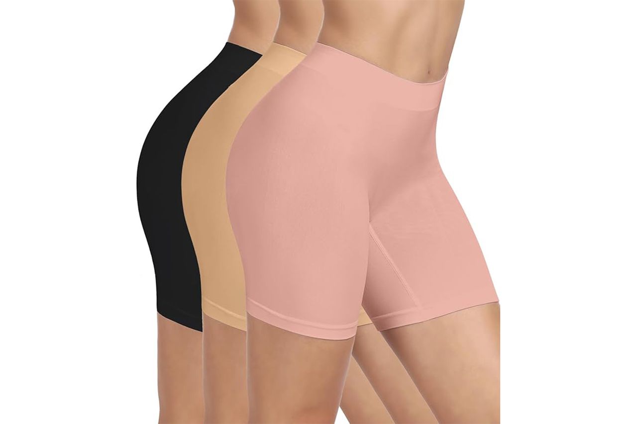 BESTENA Slip Shorts for Under Dresses Seamless Smooth Workout Credit: Amazon