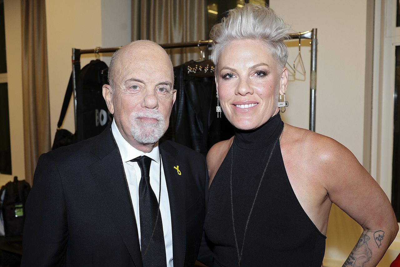 Billy Joel and P!nk attend The Music Of Billy Joel charity concert Billy Joel and Pink.Credit: Myrna M. Suarez/Getty