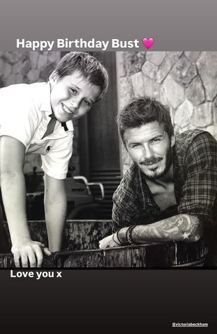 David Beckham wishes Brooklyn a happy 27th birthdayCredit: David Beckham/Instagram