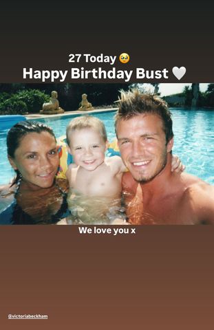 David Beckham wishes Brooklyn a happy 27th birthdayCredit: David Beckham/Instagram
