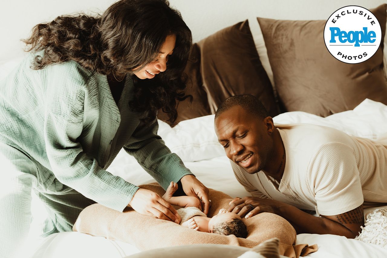 Soleil Rose chan and jamal morant birth exclusive Chan and Jamal Morant with their daughter, Soleil Rose.Credit: Lindsey Biza