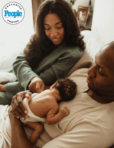 Soleil Rose chan and jamal morant birth exclusive Chan and Jamal Morant with their daughter, Soleil Rose.Credit: Lindsey Biza