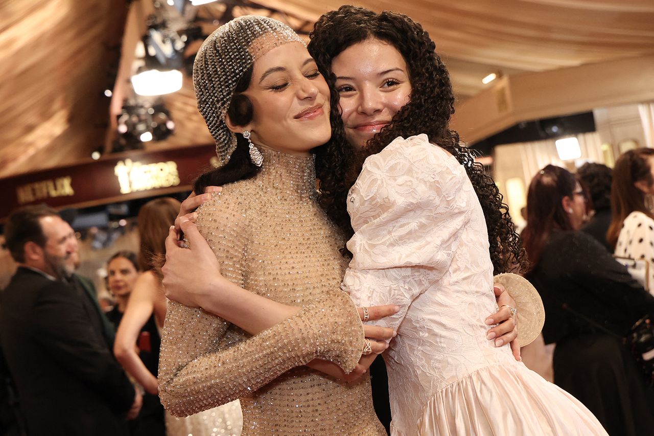 Chase Infiniti and her sister Dolce Imani attend the 32nd Annual Actor Awards Chase Infiniti and Dolce ImaniCredit: VALERIE MACON / AFP via Getty