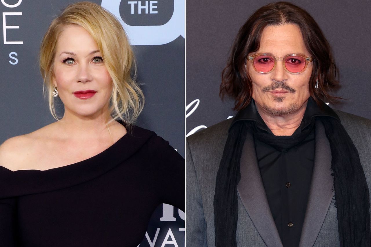 Christina Applegate, Johnny Depp Christina Applegate in 2020; Johnny Depp in 2025Credit: Taylor Hill/Getty; Hoda Davaine/Getty