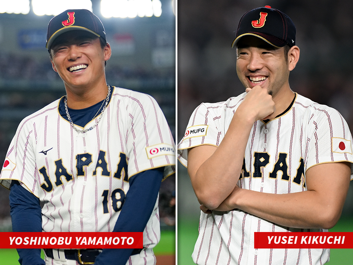 Yoshinobu Yamamoto Yusei Kikuchi split sub getty 2