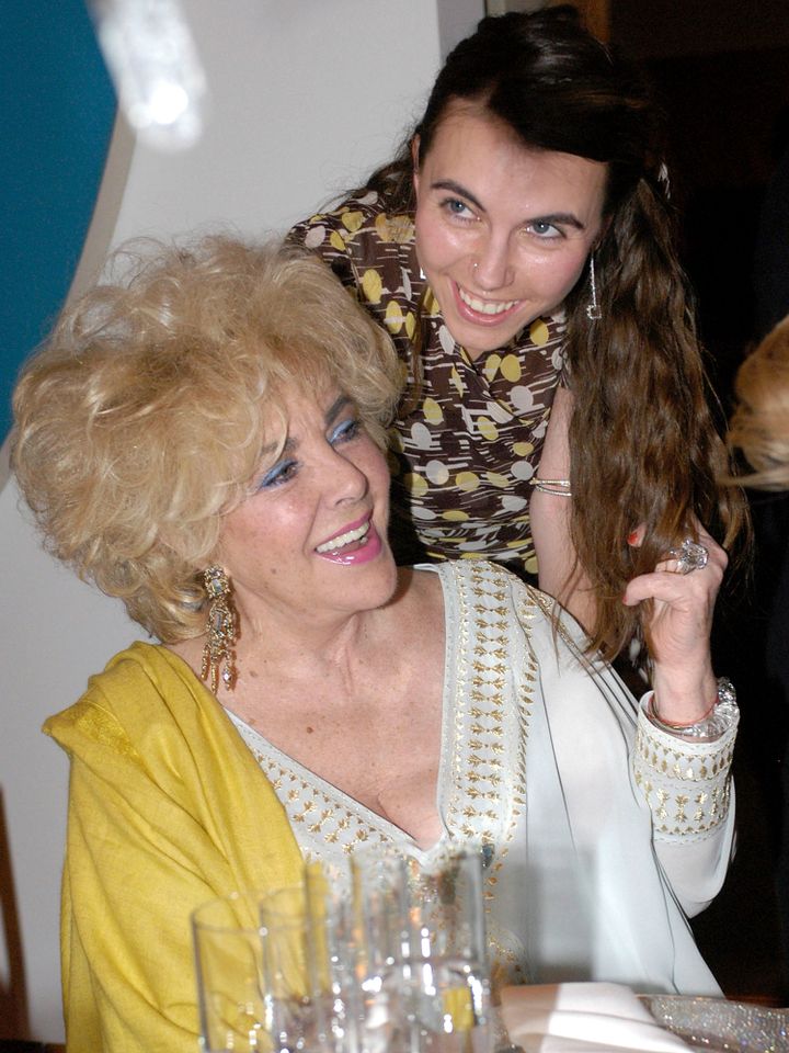 Elizabeth Taylor and granddaughter Naomi Wilding attend a private dinner held in Taylor's honor at the Frederick R. Weisman Art Foundation in L.A. on March 18, 2003Credit: Dan Steinberg/Getty