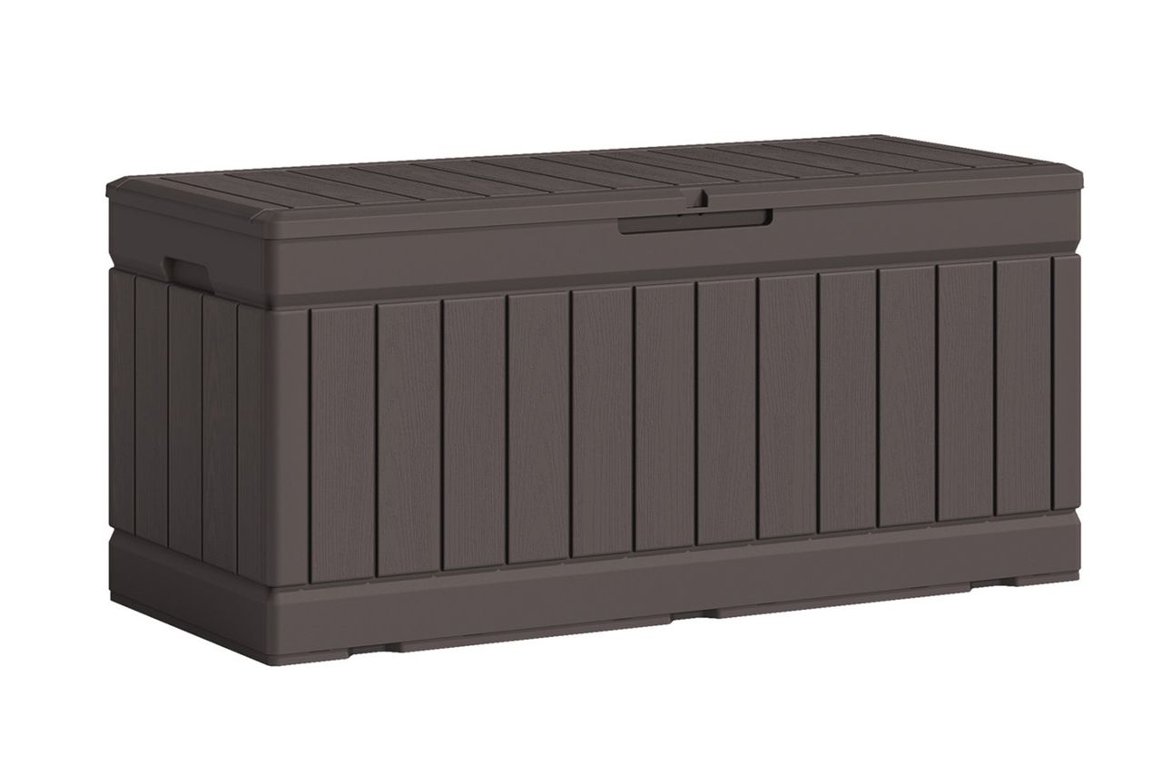 Furmax 45.3'' W 82 Gallons Water Resistant Lockable Deck Box Credit: Wayfair