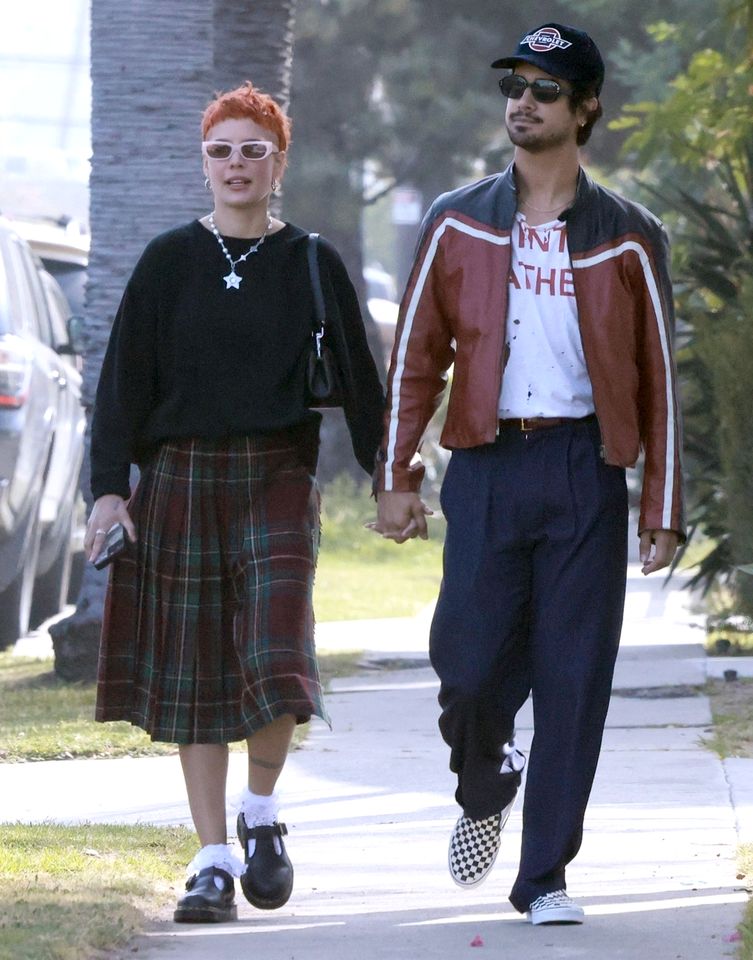 Halsey and Avan Jogia.Credit: Terma, SL / BACKGRID