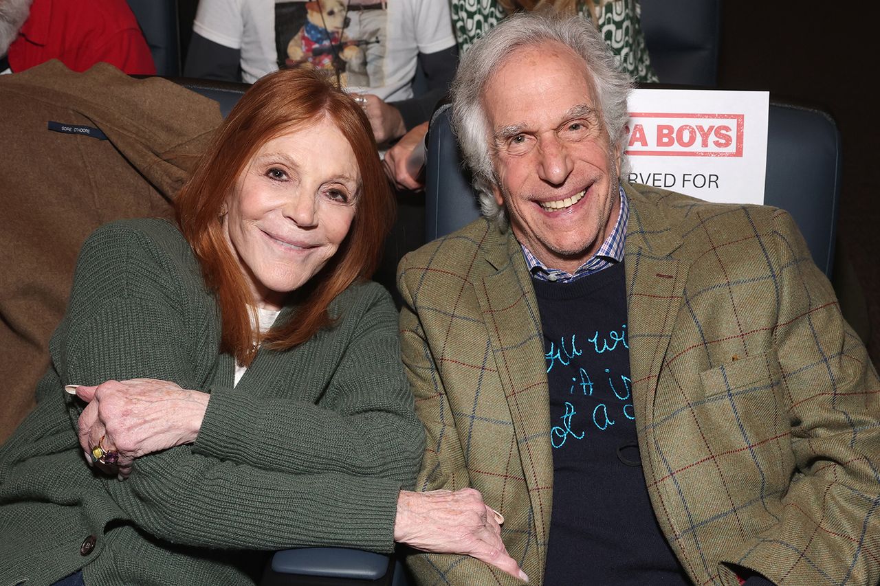 Stacey Winkler and Henry Winkler.Credit: Todd Williamson/JanuaryImages