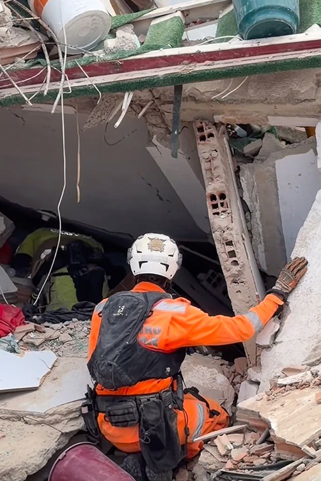 A building housing a nursing home has collapsed in Belo Horizonte, BrazilCredit: Corpo de Bombeiros Militar de Minas Gerais/Facebook