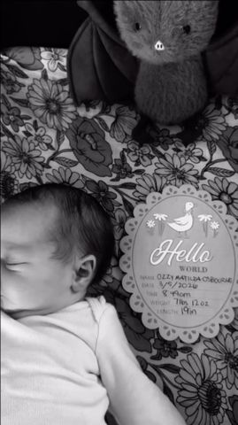 Baby Ozzy Matilda OsbourneCredit: Jack Osbourne/Instagram