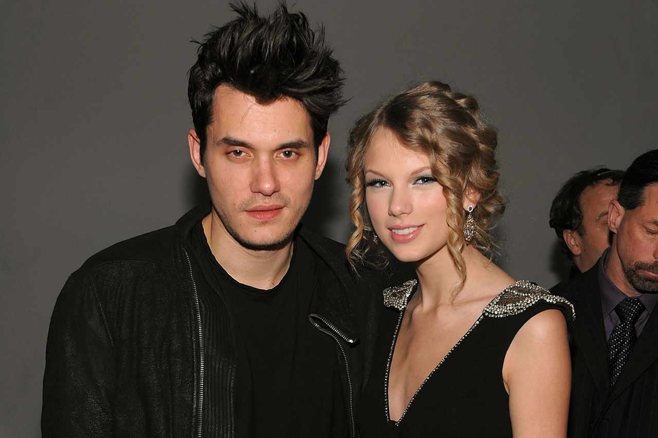 John Mayer (L) and Taylor Swift attend the launch of VEVO, the world's premiere destination for premium music video and entertainment at Skylight Studio John Mayer and Taylor SwiftCredit: Dimitrios Kambouris/Getty Images