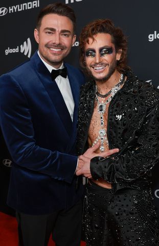 Jonathan Bennett and Frankie GrandeCredit: Matt Winkelmeyer/Getty