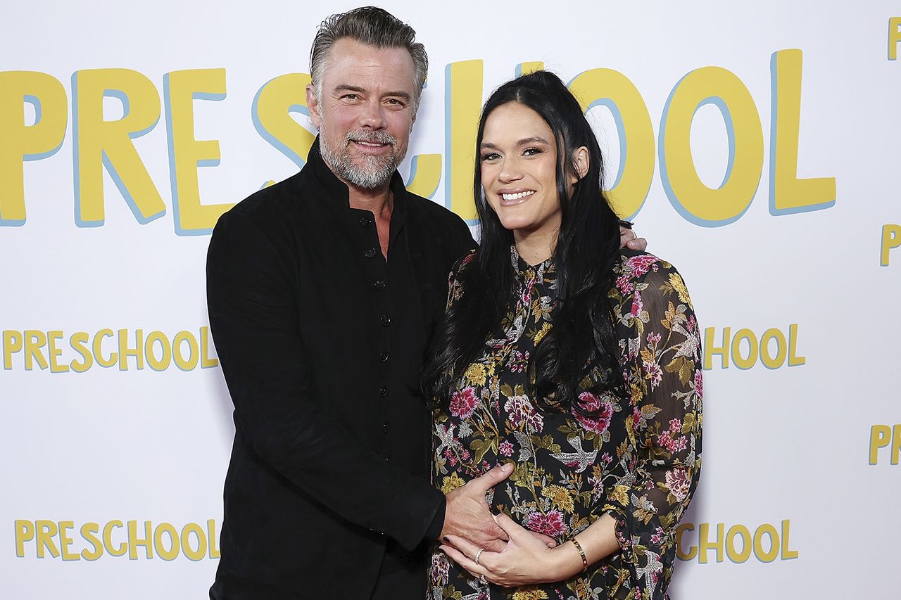 Josh Duhamel and Audra Mari.Credit: Jesse Grant/Getty