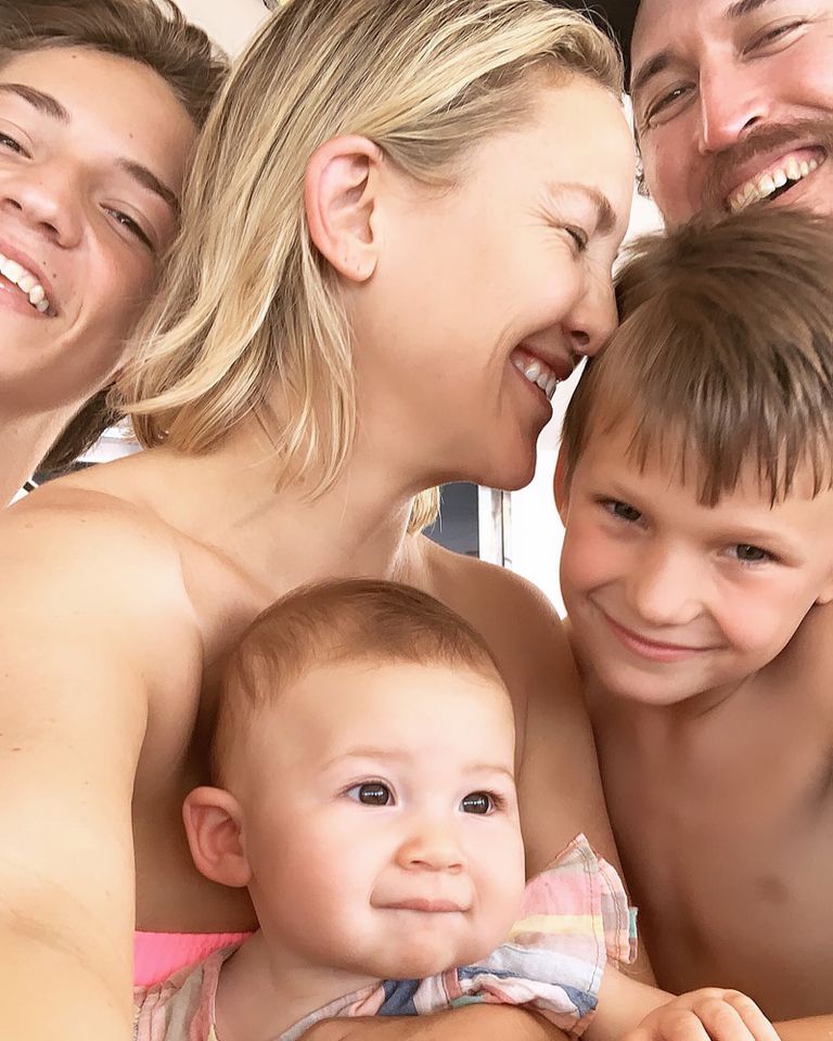 Kate Hudson and family Kate Hudson and her familyCredit: Kate Hudson Instagram