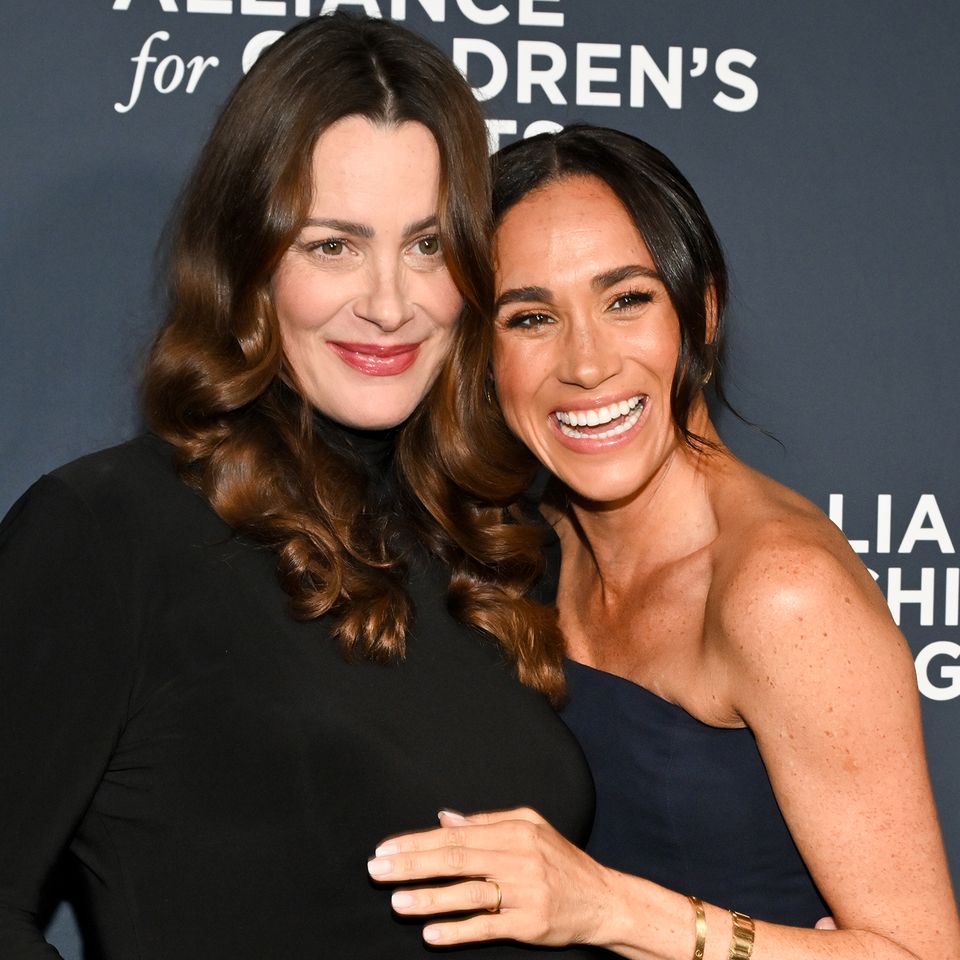 Kelly McKee Zajfen and Meghan Markle.Credit: Michael Buckner/Variety via Getty