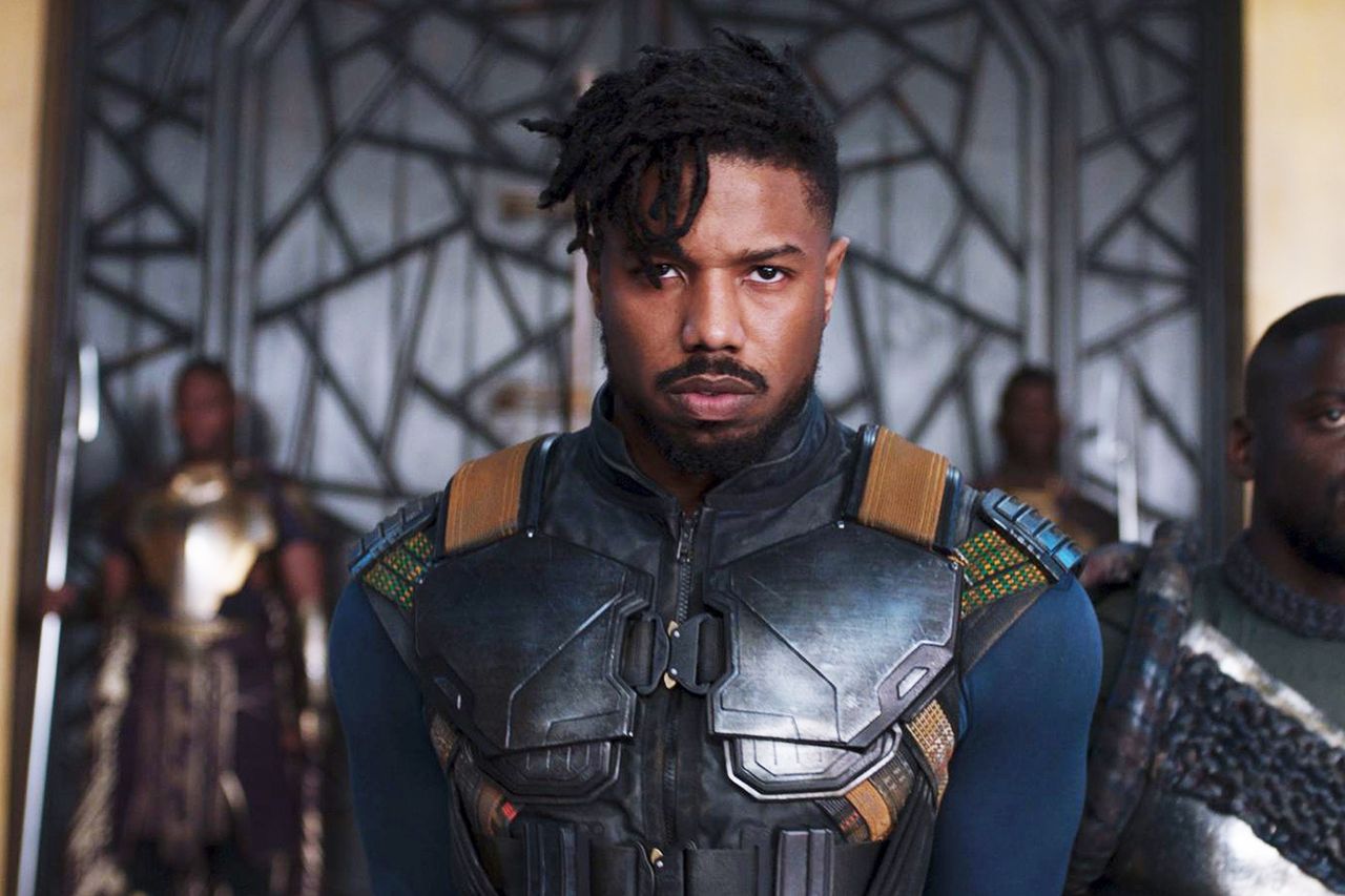 Michael B. Jordan in 'Black Panther' (2018).Credit: Marvel/Disney/Kobal/Shutterstock