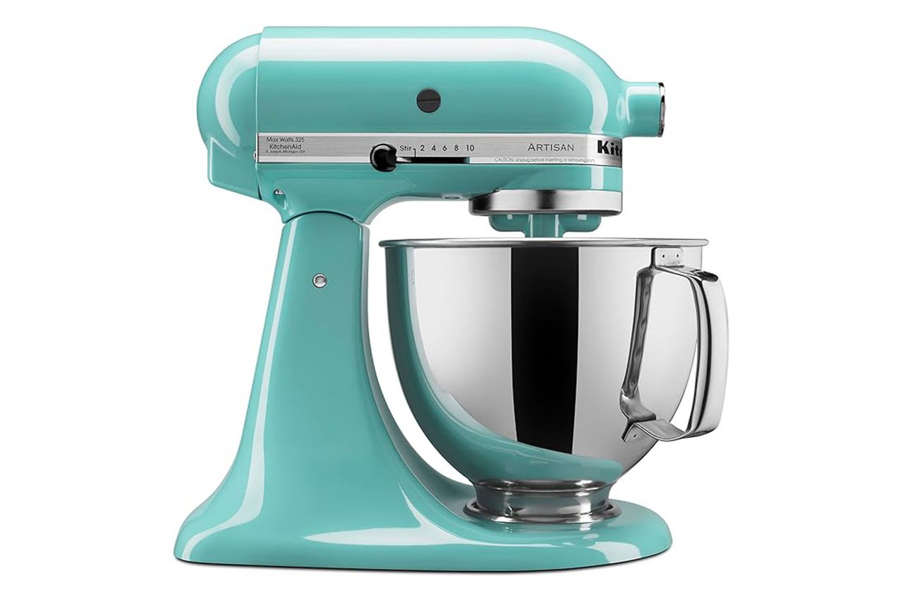 kitchenaid-artisan-series-5-quart-tilt-head-stand-mixer-with-pouring-shield Credit: Amazon