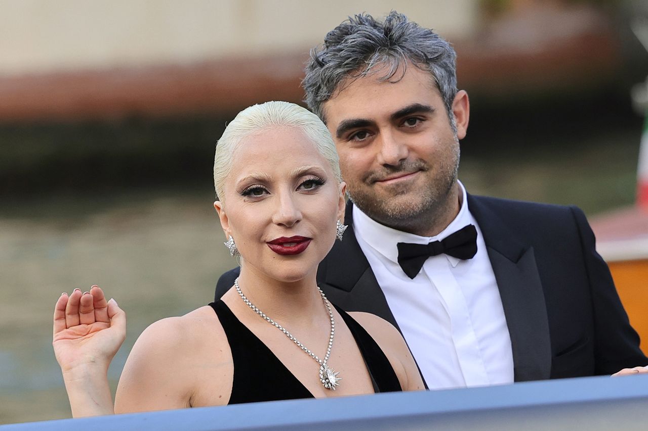 Lady Gaga and Michael Polansky are seen at Hotel Excelsior during the 81st Venice International Film Festival on September 04, 2024 in Venice, Italy.Credit: Jacopo Raule/FilmMagic