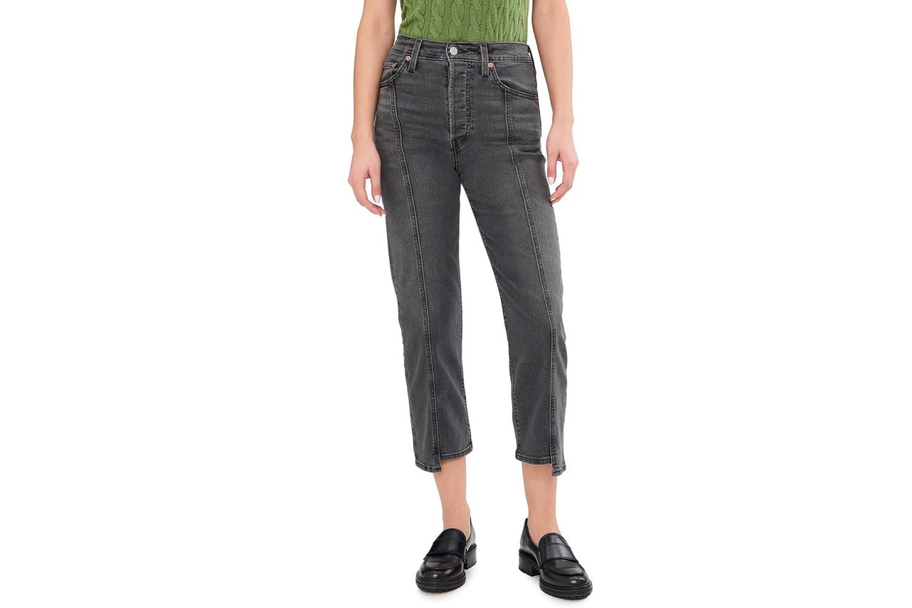 levis womens ribcage ankle seamed edge Credit: Amazon