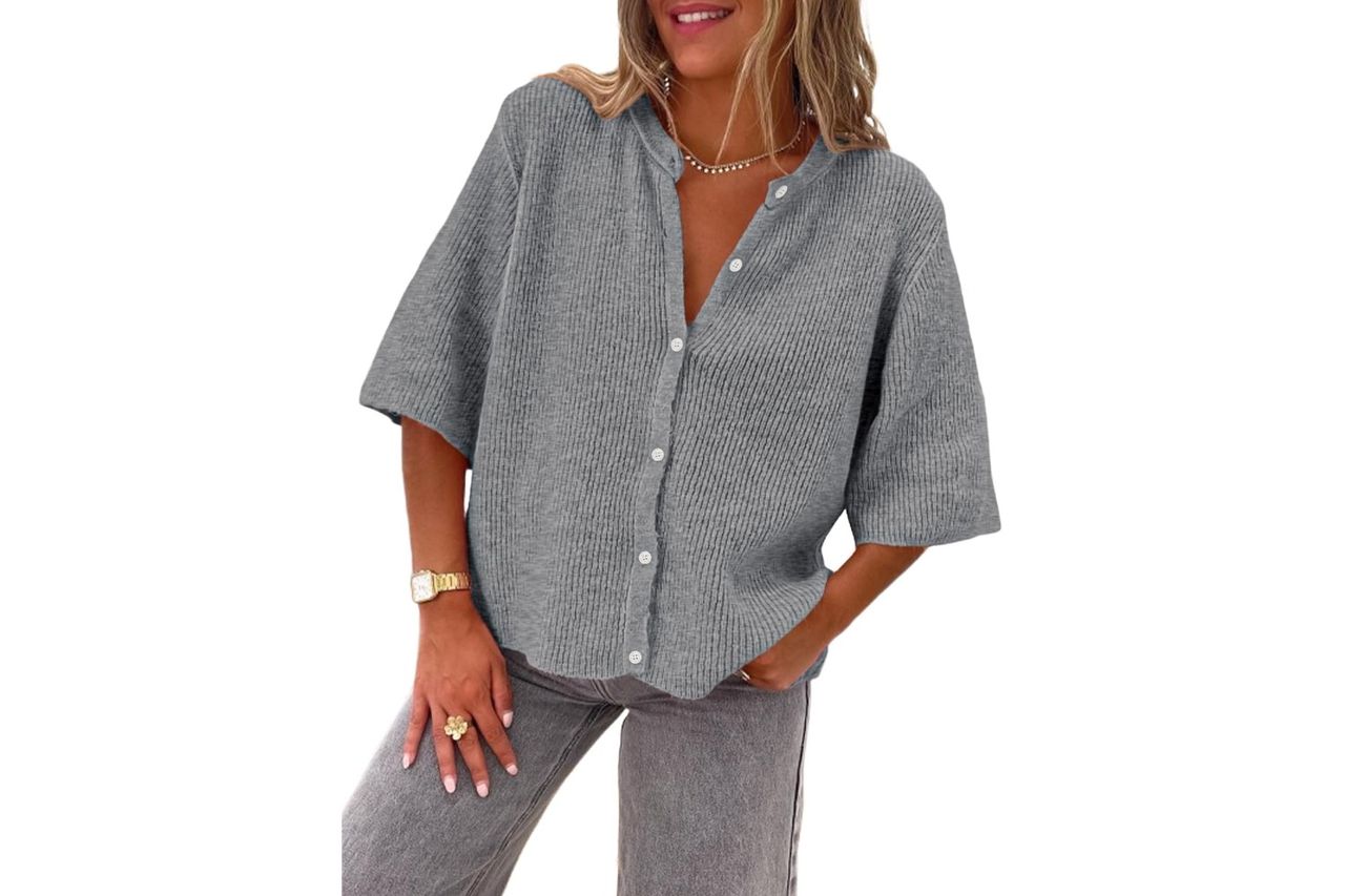 lillusory short sleeve cardigan sweaters Credit: Amazon