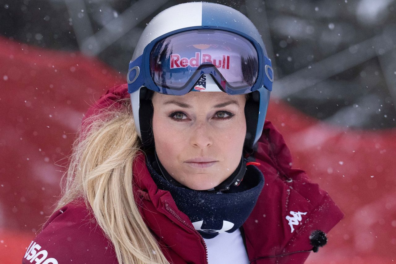 Lindsey Vonn of Team United States inspects the course during the Audi FIS Alpine Ski World Cup Women's Downhill on January 30, 2026 in Crans Montana, Switzerland. Lindsey VonnCredit: Millo Moravski/Agence Zoom/Getty