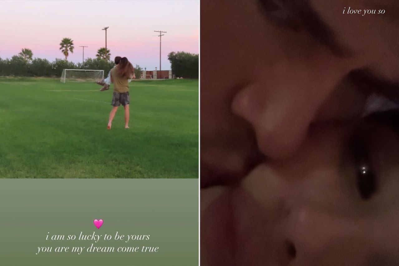 Madison Beer shares pictures of herself with Justin HerbertCredit: Madison Beer/Instagram