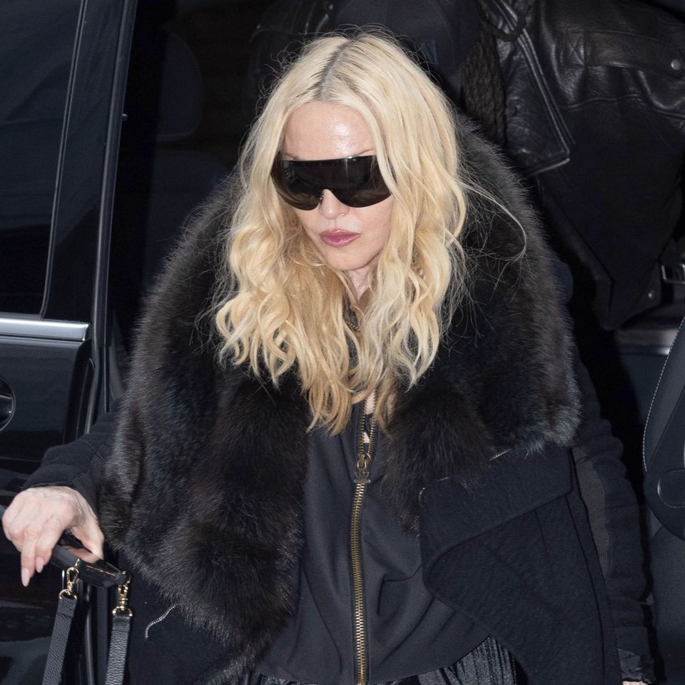 Madonna is seen during the Milan Fashion Week - Womenswear Fall/Winter 2026/2027 on March 01, 2026 in Milan, MadonnaCredit: Robino Salvatore/Getty