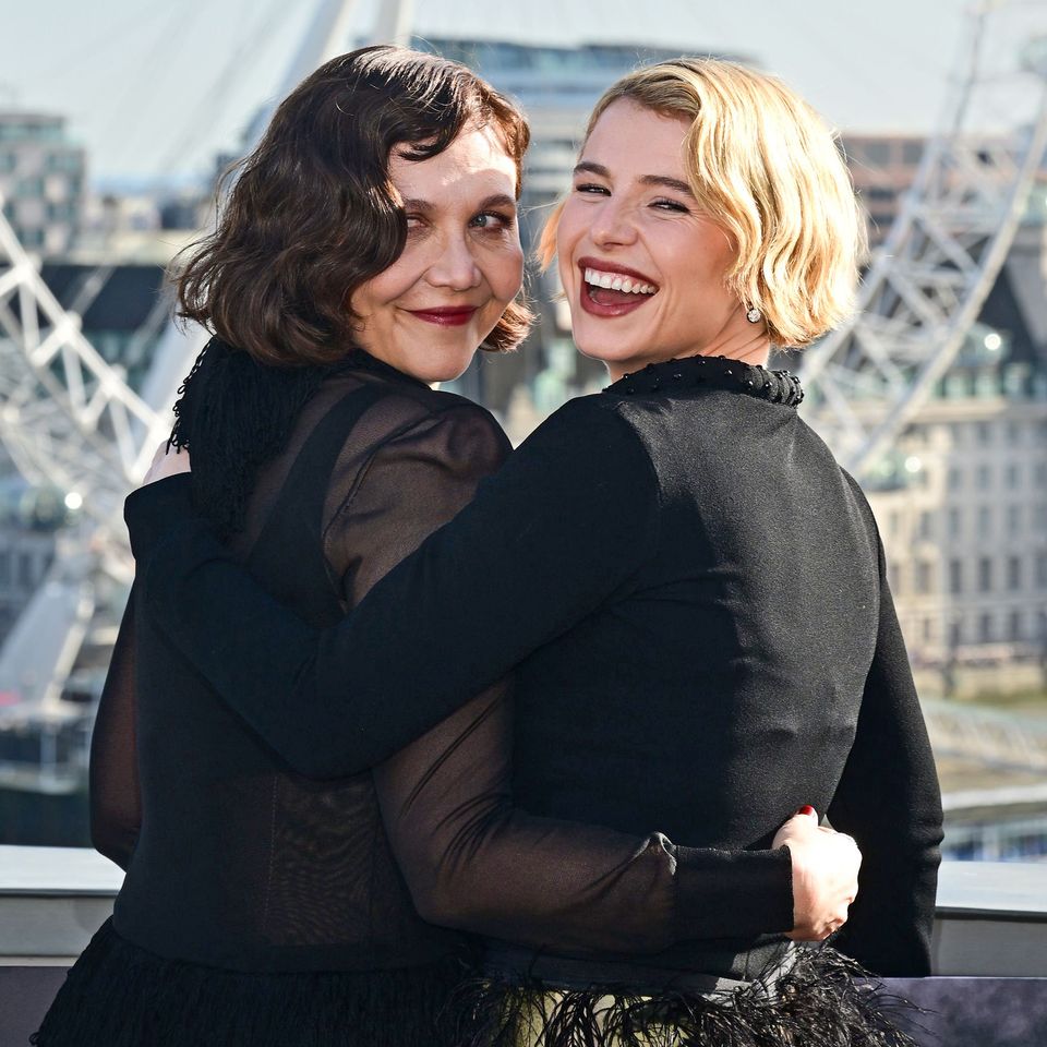Maggie Gyllenhaal and Jessie Buckley.Credit: Anthony Harvey/Shutterstock