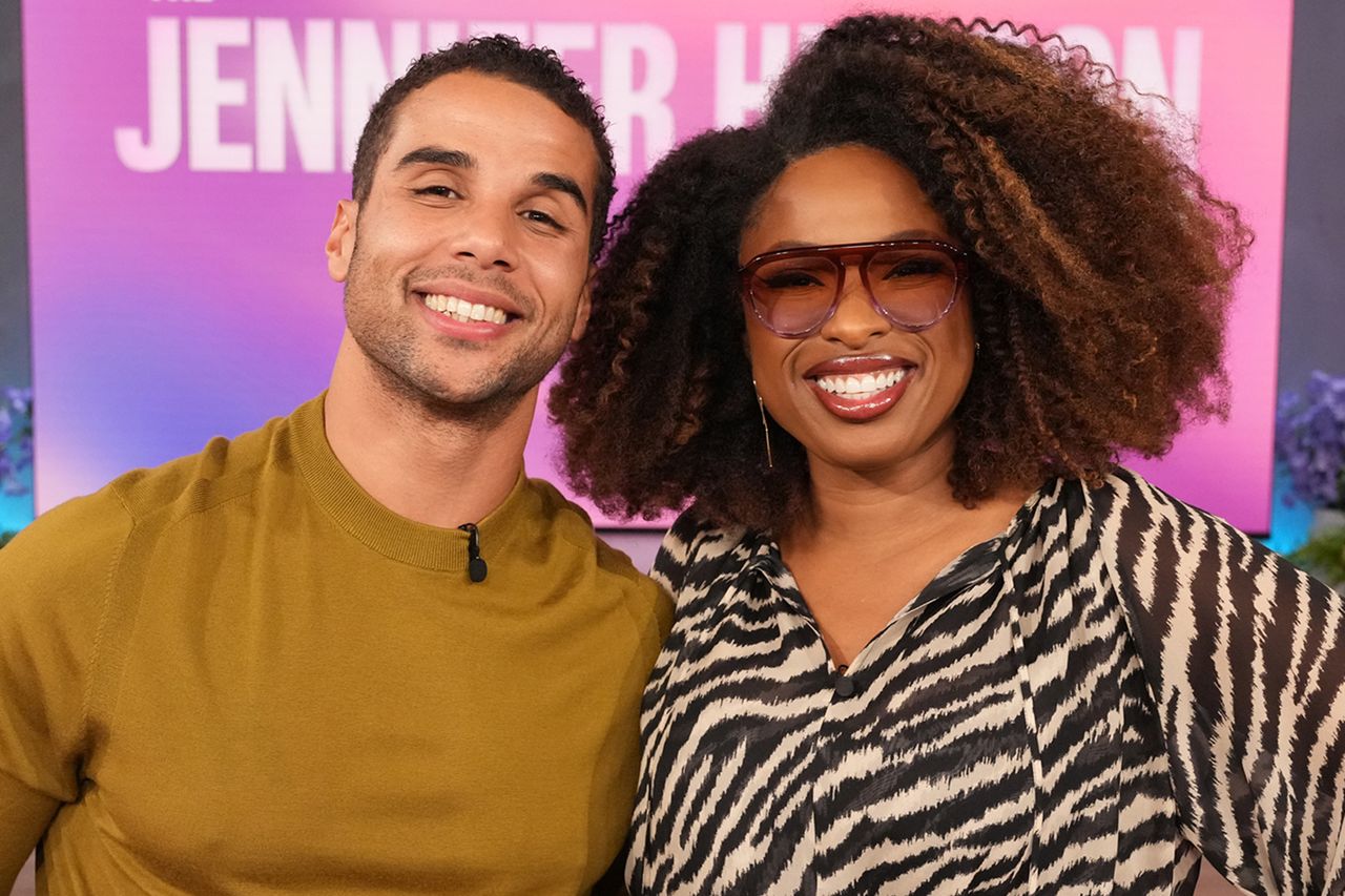 Mason Gooding and Jennifer Hudson.Credit: Chris Haston/WBTV via Getty