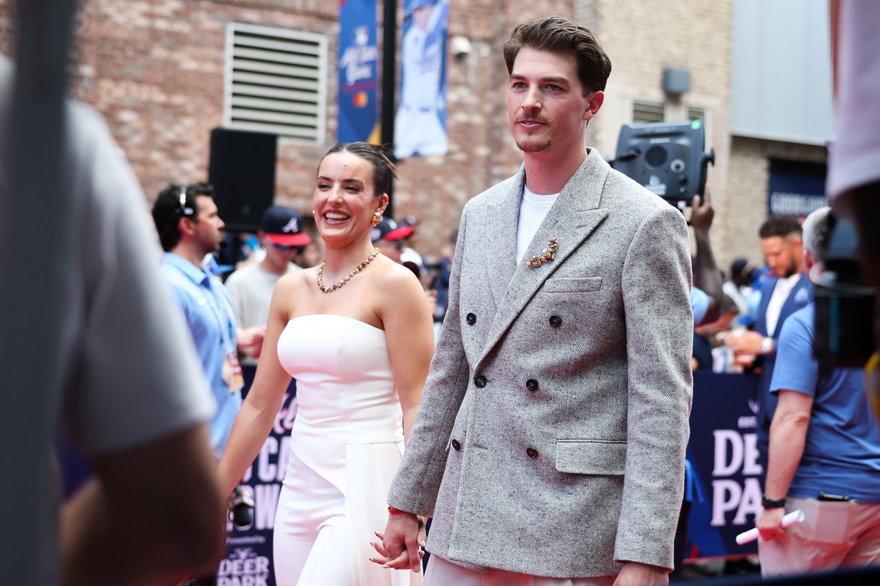 Max Fried and Reni Meyer-Whalley during the 2025 All-Star Red Carpet Show on July 15, 2025 in Atlanta, Georgia. Max Fried and Reni Meyer-Whalley during the 2025 All-Star Red Carpet Show on July 15, 2025 in Atlanta, Georgia.Credit: New York Yankees/Getty
