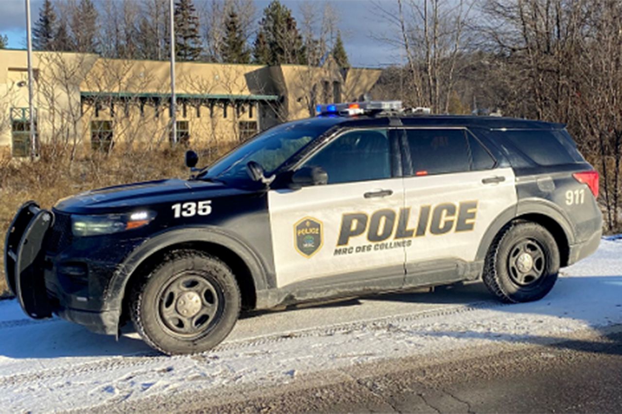 Stock image of Sécurité Publique MRC des Collines-de-l'Outaouais vehicleCredit: Sécurité Publique MRC des Collines-de-l'Outaouais Facebook