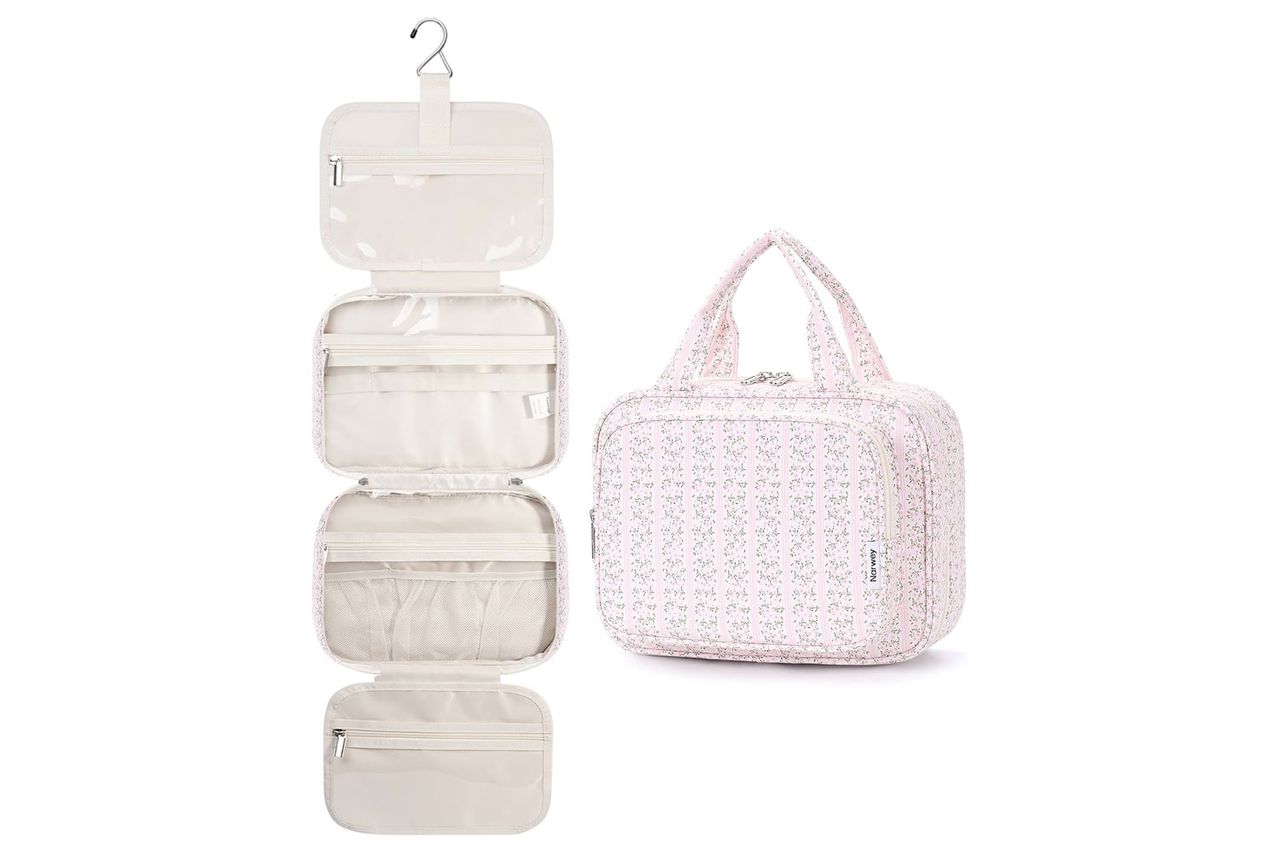 Narwey Hanging Toiletry Bag Credit: Amazon