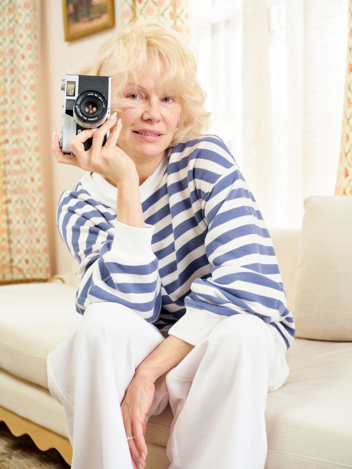 Pamela Anderson partners with Aerie for anti-AI campaign. Pamela Anderson for Aerie.Credit: Courtesy Adrian Martin