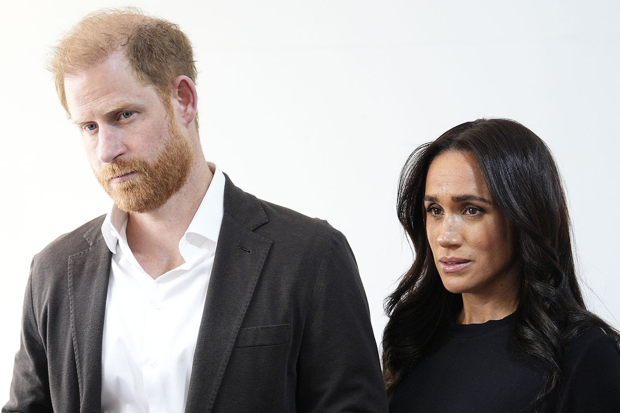 Prince Harry and Meghan Markle on February 26, 2026 in Amman, Jordan.Credit: Aaron Chown/PA Images via Getty