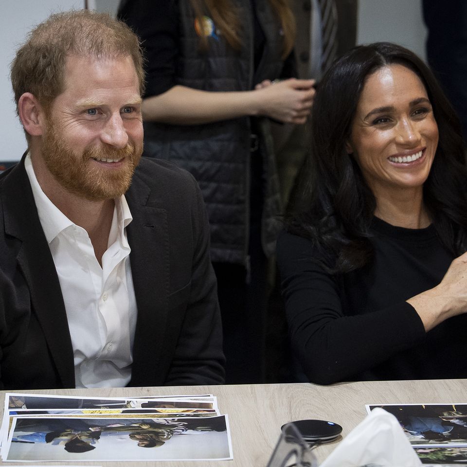 Prince Harry and Meghan Markle.Credit: Aaron Chown/PA Images via Getty