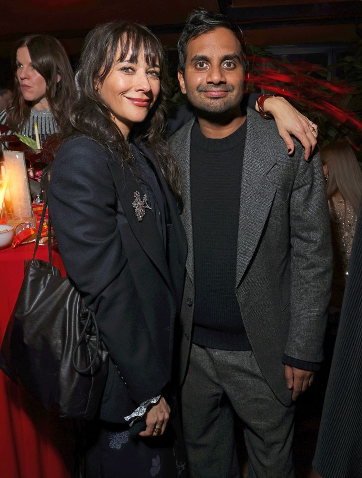 Rashida Jones and Aziz AnsariCredit: Dave Benett/Getty