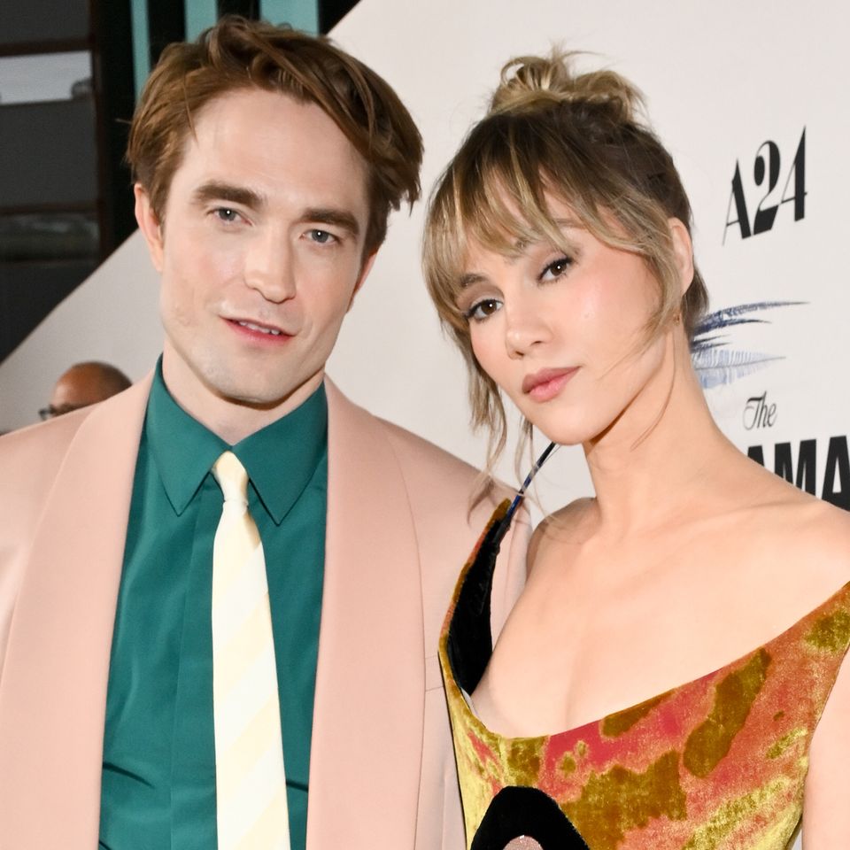Robert Pattinson and Suki Waterhouse.Credit: Michael Buckner/Variety via Getty