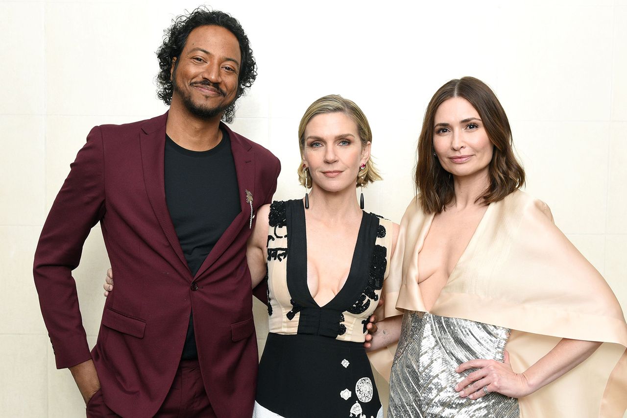 Samba Schutte, Rhea Seehorn and Karolina WydraCredit: Vivien Killilea/Getty