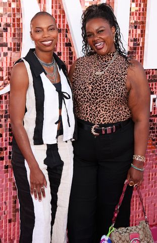 Sasheer Zamata and Nicole Byer.Credit: Jesse Grant/Variety via Getty