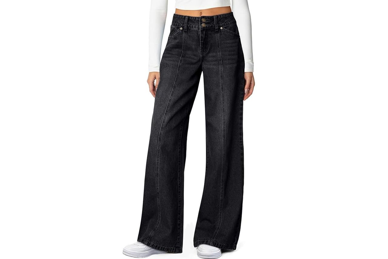 Sidefeel Women's Wide Leg Jeans Credit: Amazon