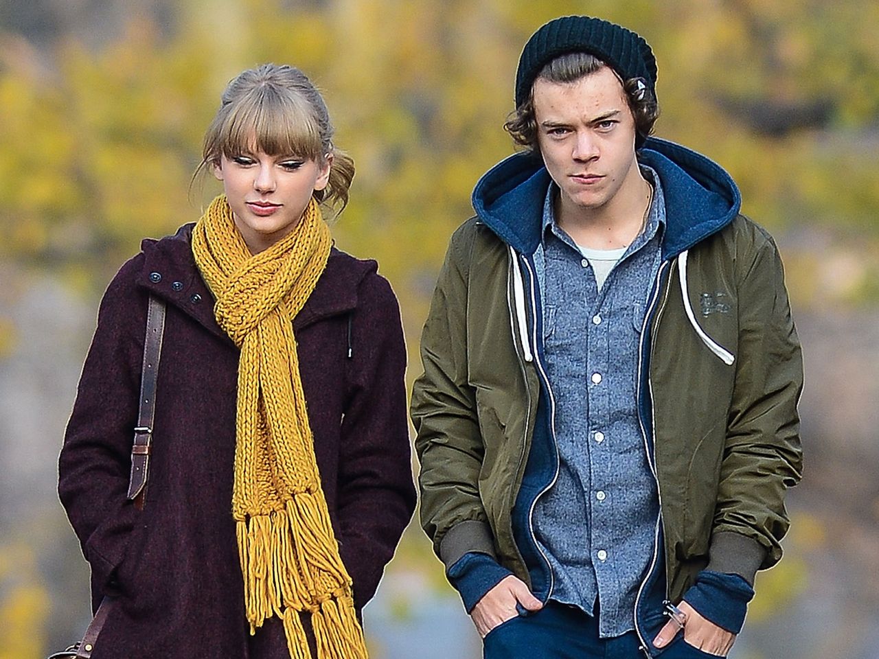 Taylor Swift and Harry Styles are seen walking around Central Park on December 02, 2012 in New York City Taylor Swift and Harry StylesCredit: David Krieger/Bauer-Griffin/GC Images
