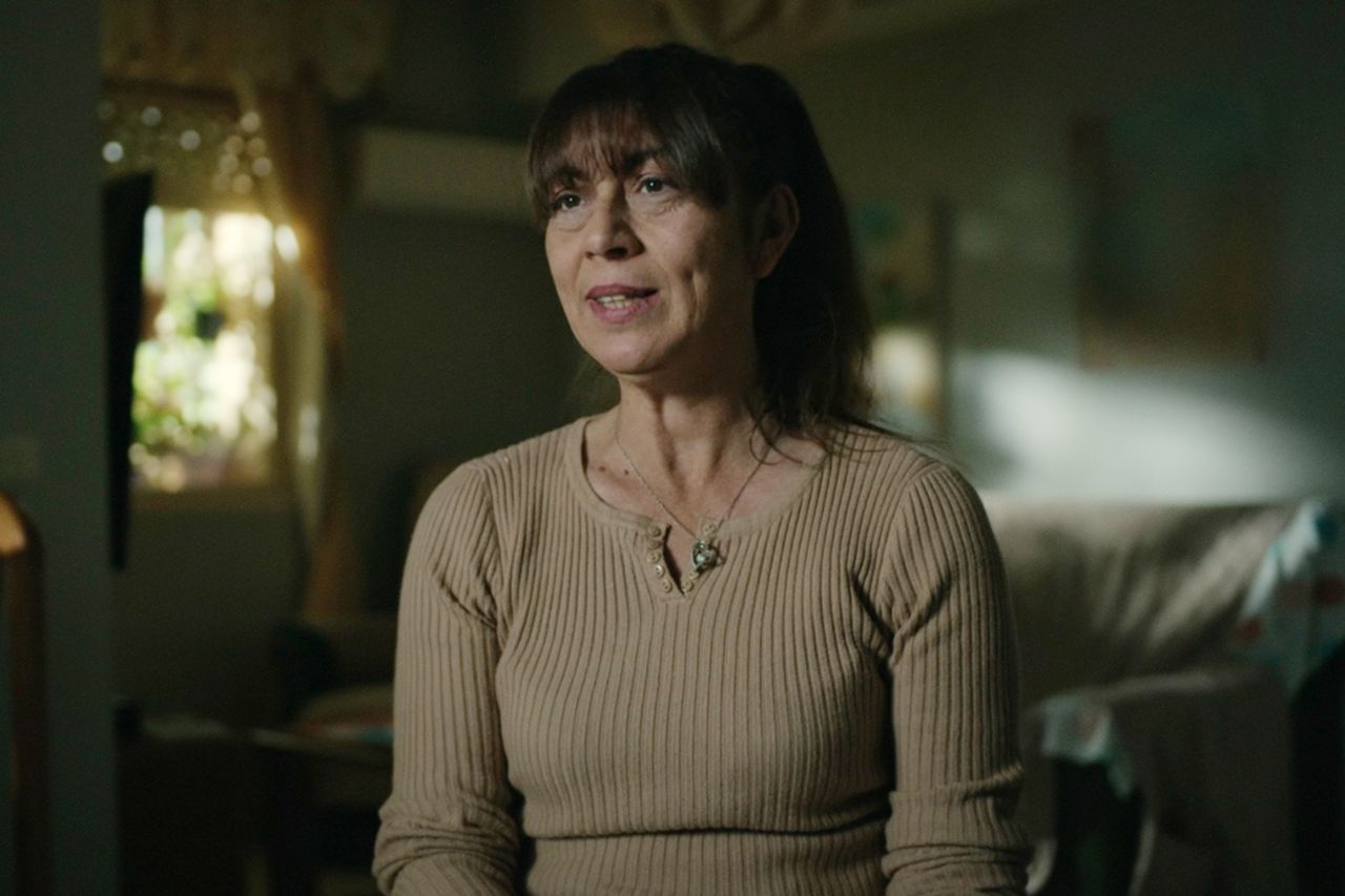 Esther Estepa's sister in 'The TikTok Killer'.Credit: Netflix