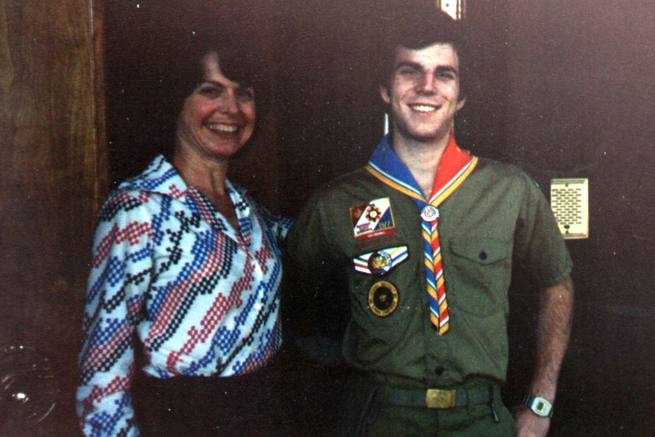 Tim Curran and his momCredit: Tim Curran