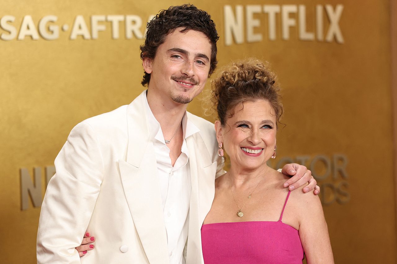Timothee Chalamet and his mother Nicole Flender attend the 32nd Annual Actor Awards Timothee Chalamet and Nicole FlenderCredit: PATRICK T. FALLON / AFP via Getty