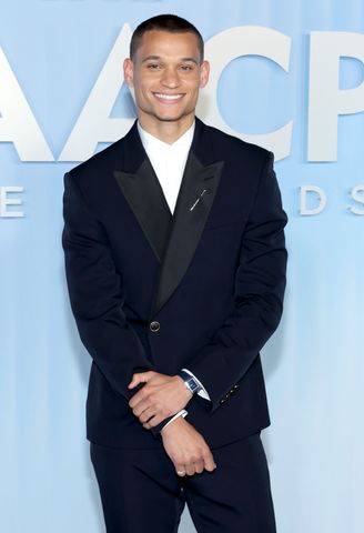 Tyriq Withers at the NAACP Image Awards on Feb. 28, 2026Credit: Leon Bennett/Getty